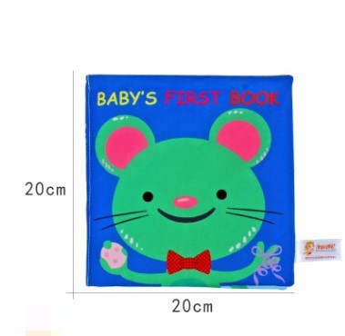 Tear-Resistant Educational Cloth Book for Babies with Various Settings