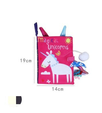 Tear-Resistant Educational Cloth Book for Babies with Various Settings