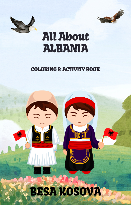 All About Albania Coloring & Activity Book (eBook)