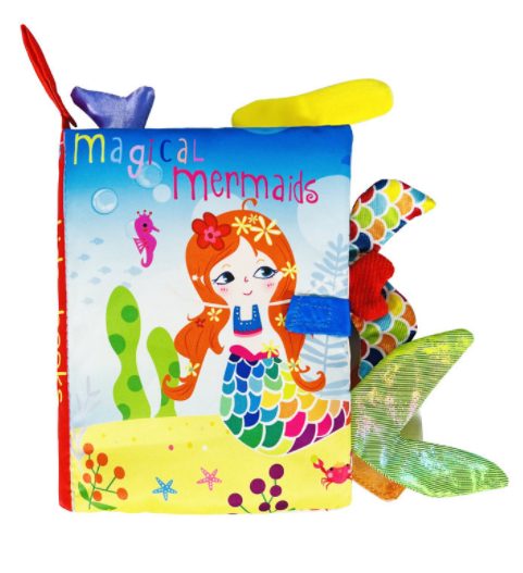 Tear-Resistant Educational Cloth Book for Babies with Various Settings